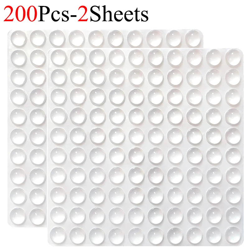 Transparenter Selbstklebender Türstopper Gummipuffer Wandschutz Möbel