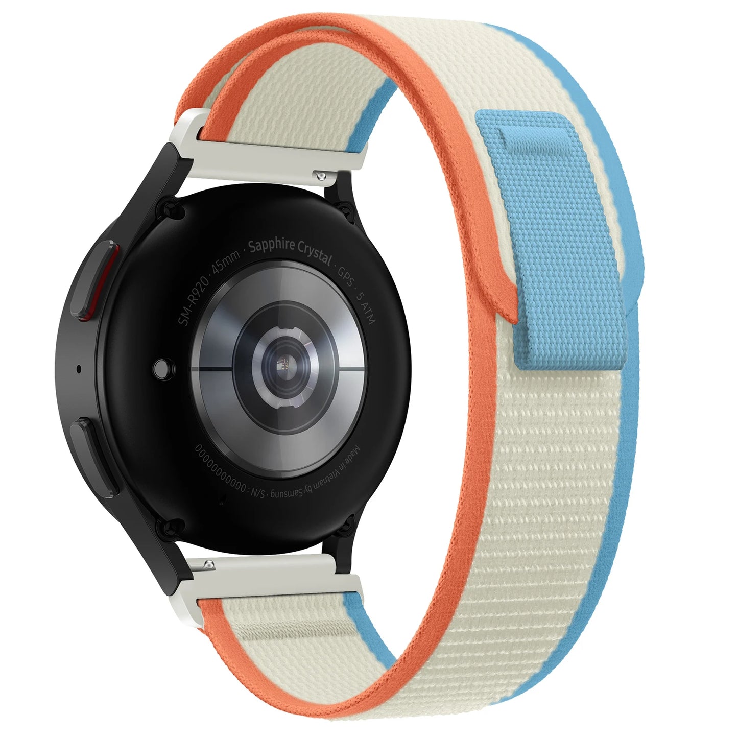 Langlebiges Nylon-Uhrenarmband 20mm/22mm – Komfort - Stil für Garmin - Co