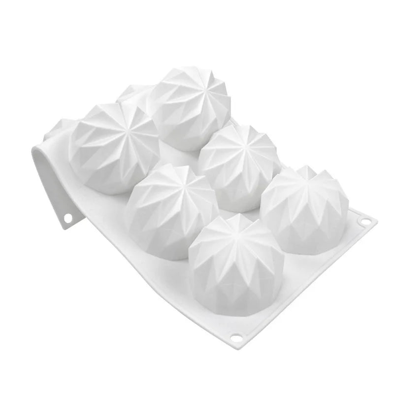 Silikon Backform für Muffins und Donuts mit Diamant Muster