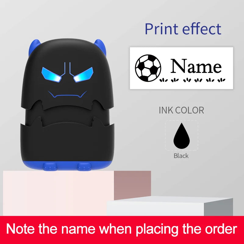 Wiederverwendbares Baby-Namenstempel-Set – Ungiftig, wasserfest - personalisierbar