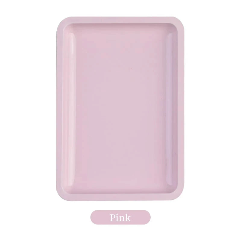 Edelstahl Kosmetik Ablage für Maniküre und Nail Art Werkzeuge