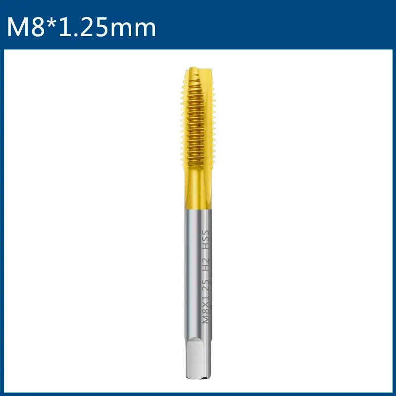 HSS Titanbeschichtung Gewindebohrer M2-M12 Metrisch Handwerkzeuge