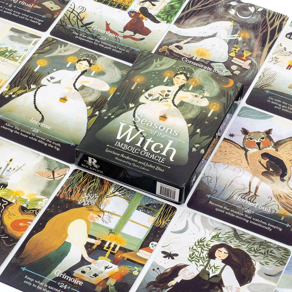 Imbolc Oracle Karten Set mit 44 Stück für spirituelle Führung