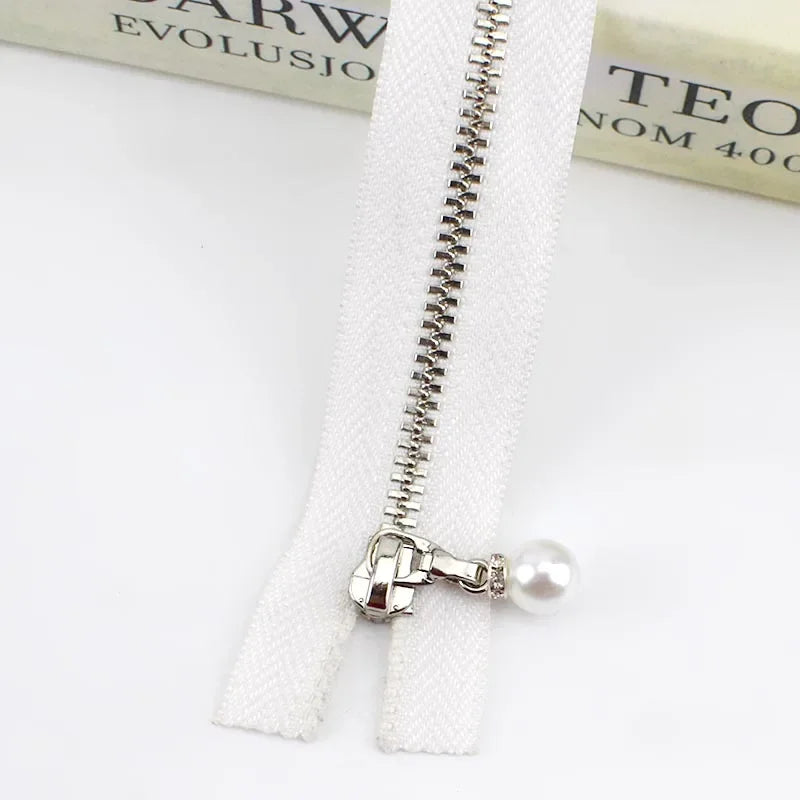 5er Set Metall Reissverschluesse offen 12-70 cm ideal fuer Taschen
