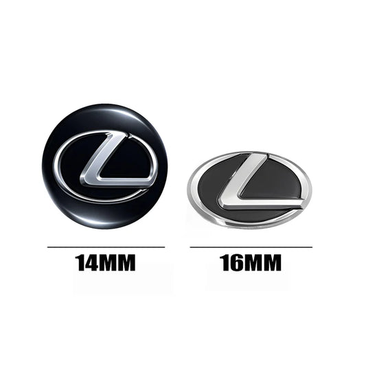 Auto Schlüssel Emblem Aufkleber Set aus Aluminium für Fernbedienung