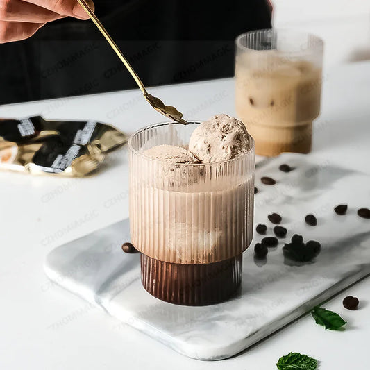 Hitze beständige transparente Kaffeetasse aus Glas für Tee Saft und Milch-Yabubest - Home & More