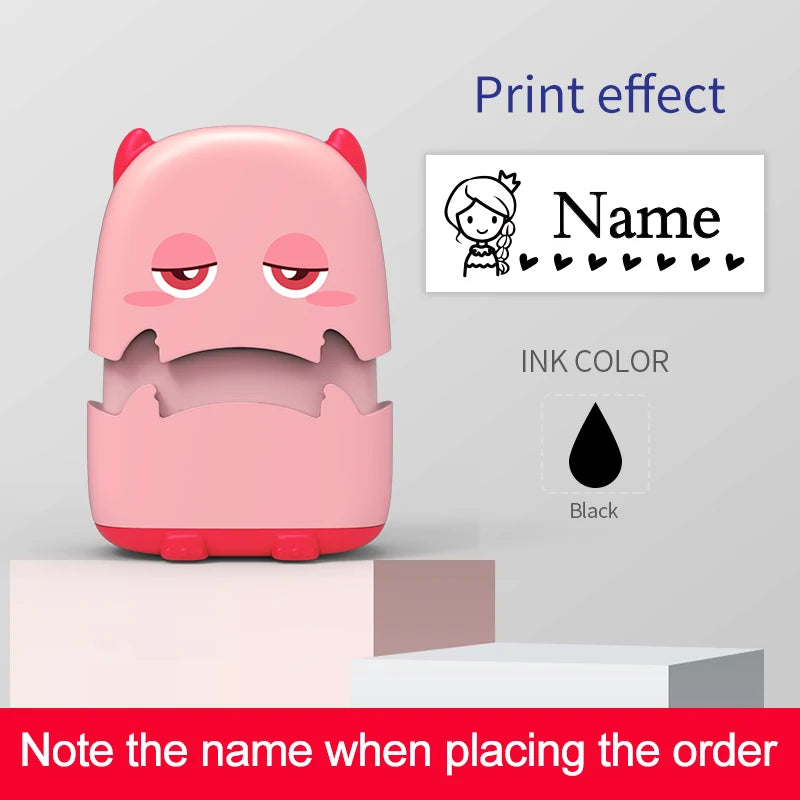 Wiederverwendbares Baby-Namenstempel-Set – Ungiftig, wasserfest - personalisierbar