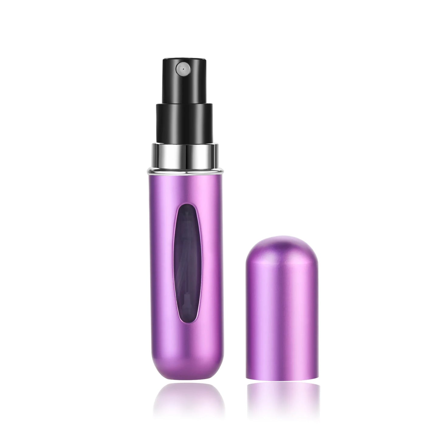 Praktische 5ml Mini Sprühflasche – Nachfüllbar, bunt - ideal für Reisen