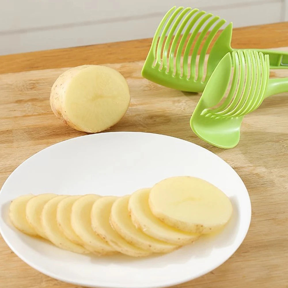 Multifunktionaler Obst- und Gemüseslicer mit rutschfestem Griff – sicher - präzise
