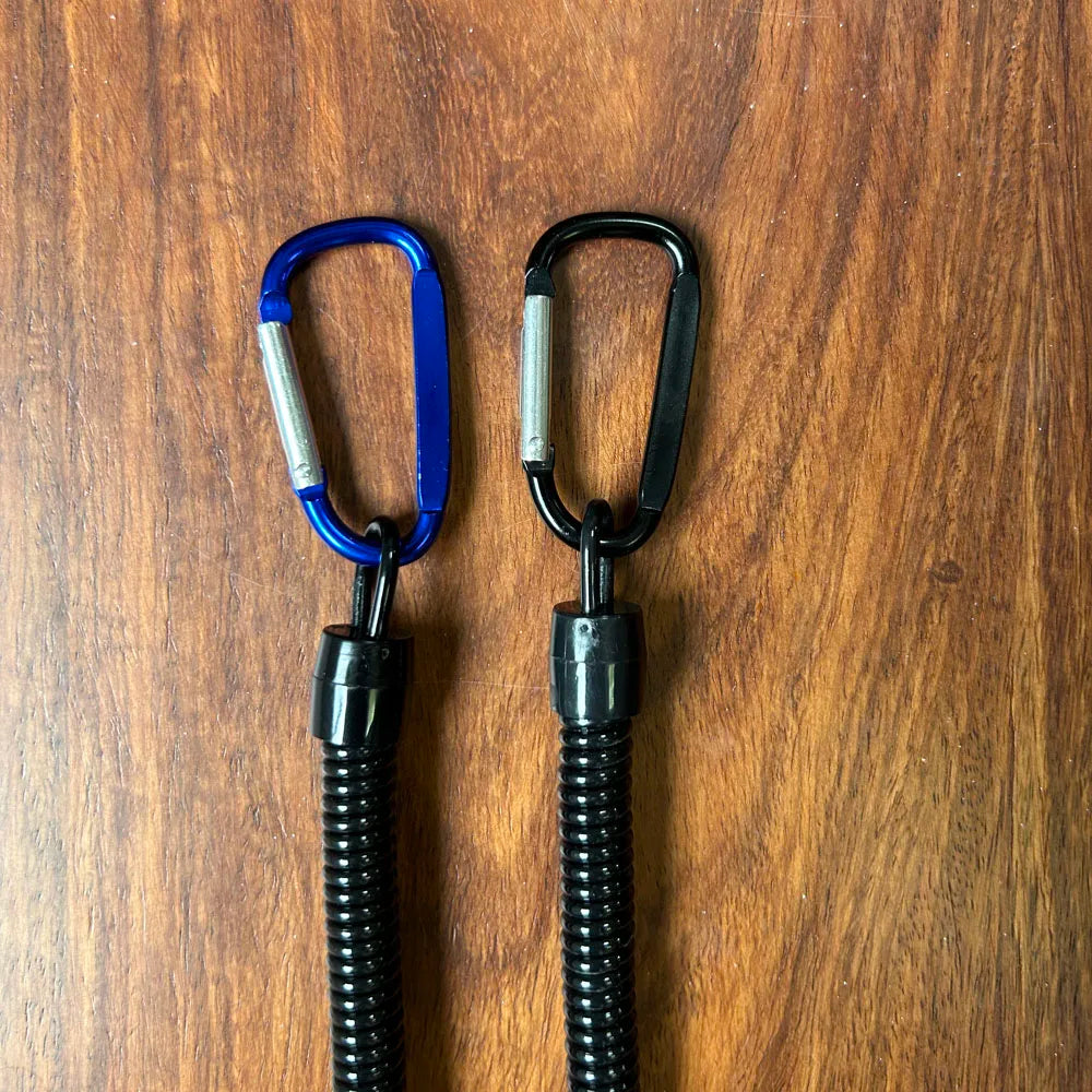 Taktische elastische Seilsicherung mit Metallclip – sicher - flexibel für Outdoor
