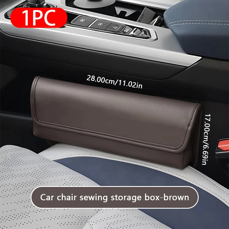 Universal Autositz Lücken Organizer Aufbewahrungsbox Seitentasche PU