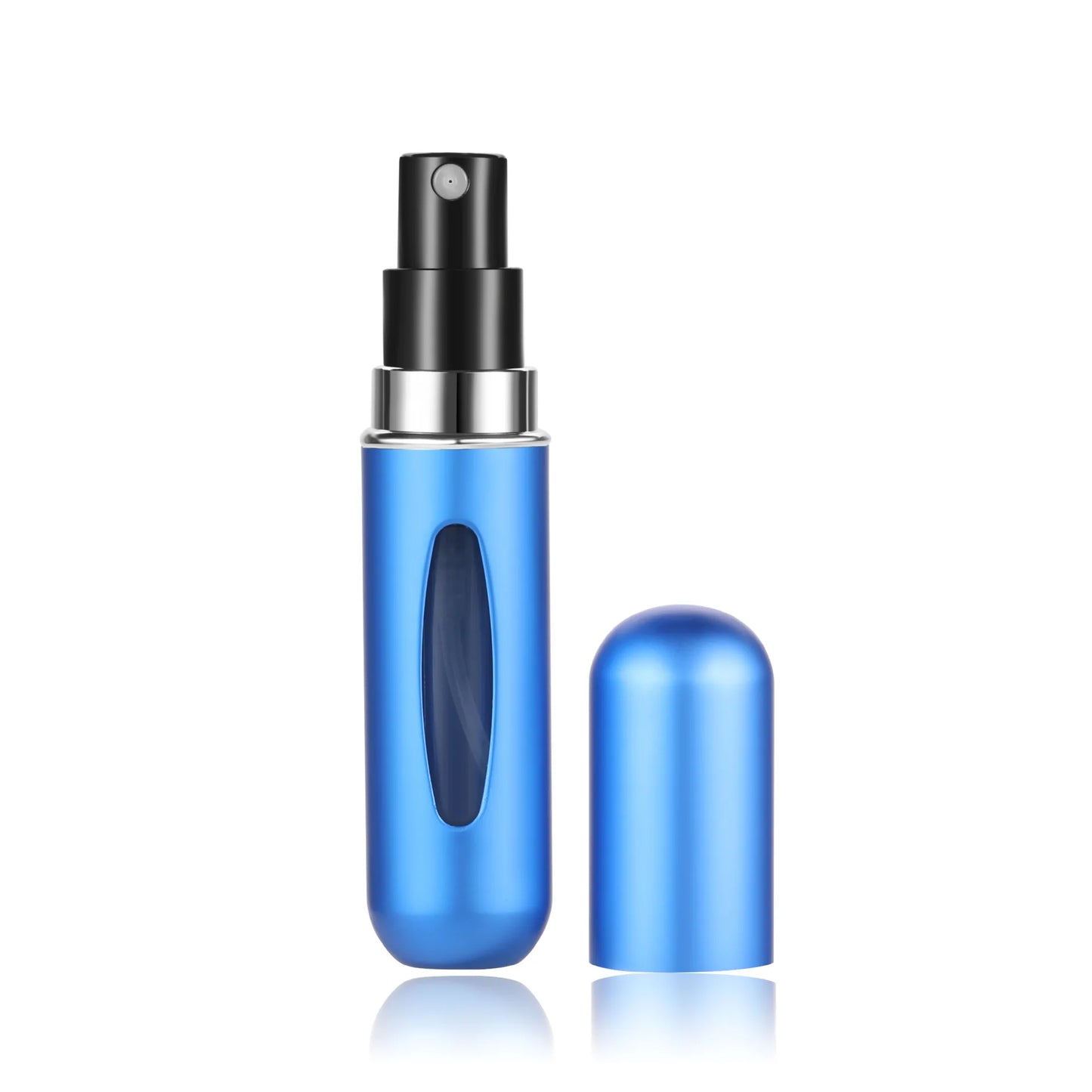 Praktische 5ml Mini Sprühflasche – Nachfüllbar, bunt - ideal für Reisen