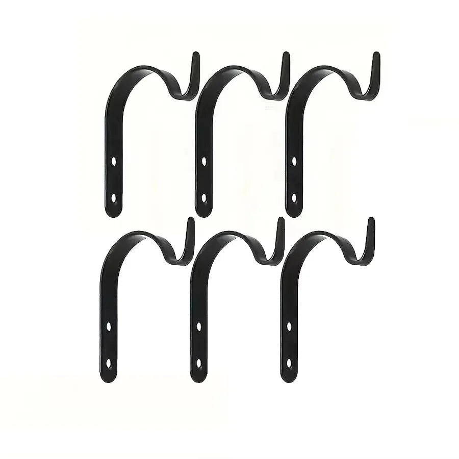 Robuste J-förmige Metallhaken – vielseitig für Garten, DIY - Haushalt Set