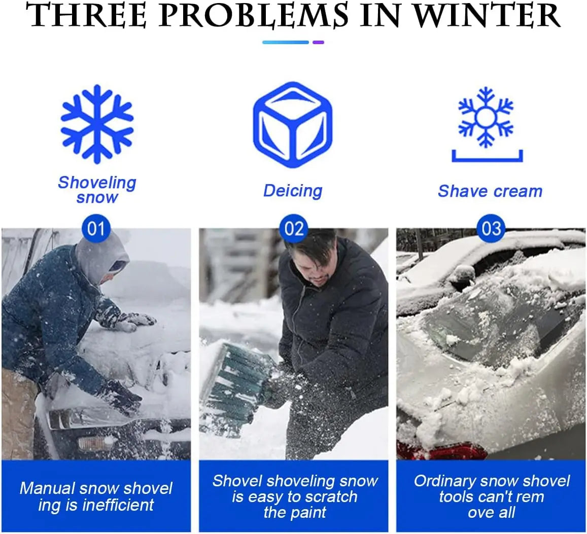 Auto Eis Schaber mit Schneebesen für schnelle Reinigung im Winter