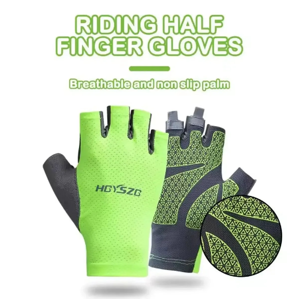 Maximaler Schutz - Flexibilität: Unisex fingerlose stoßfeste Handschuhe sommerleicht