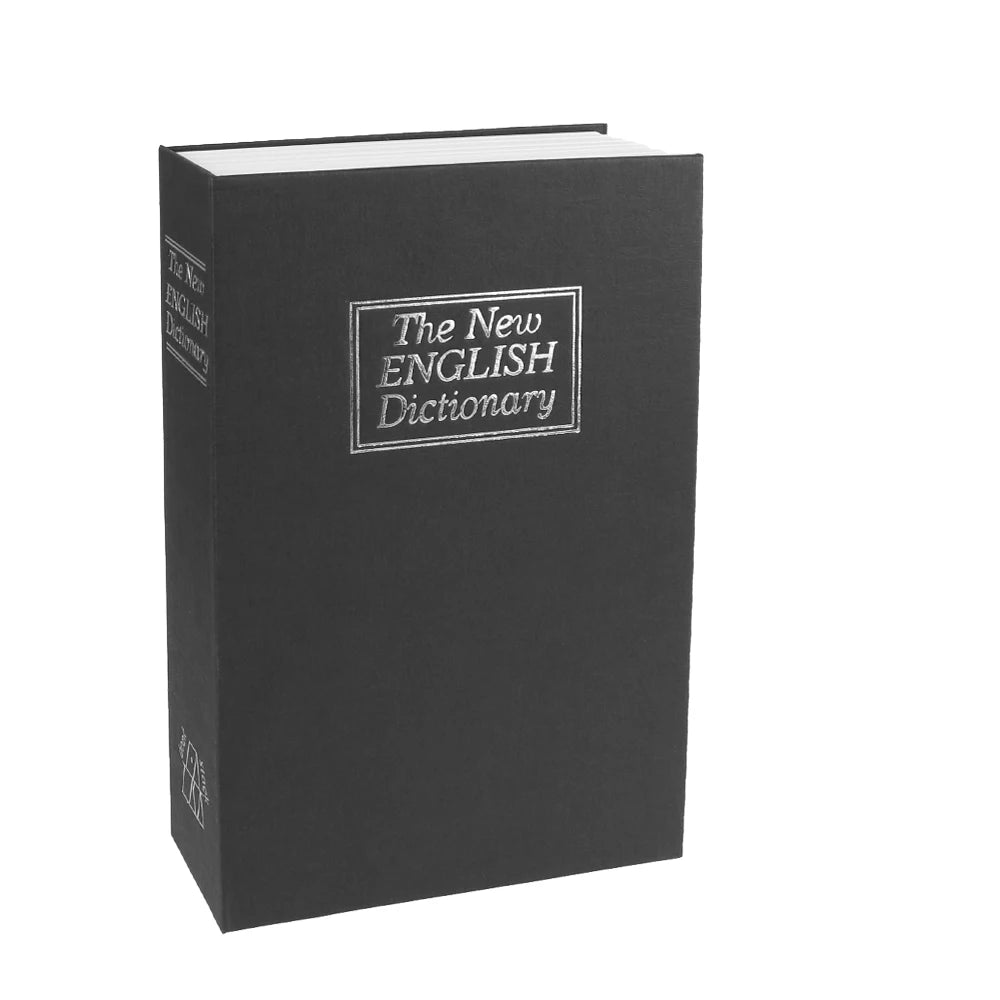 Versteckter Schlüsselsafe im Buch-Design mit Zahlenschloss für Wertsachen