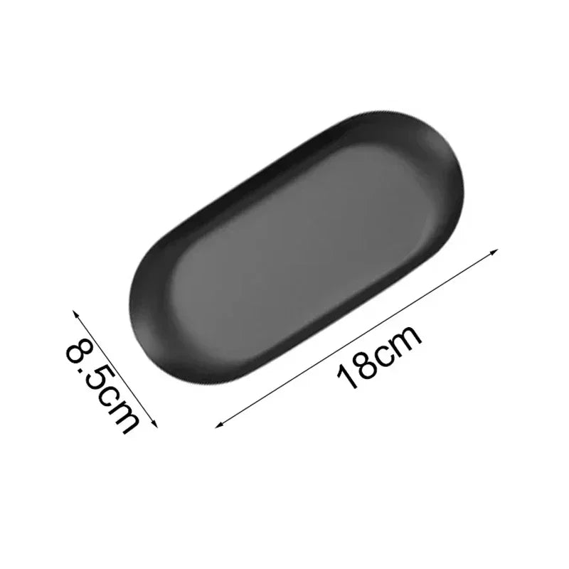 Edelstahl Kosmetik Ablage für Maniküre und Nail Art Werkzeuge