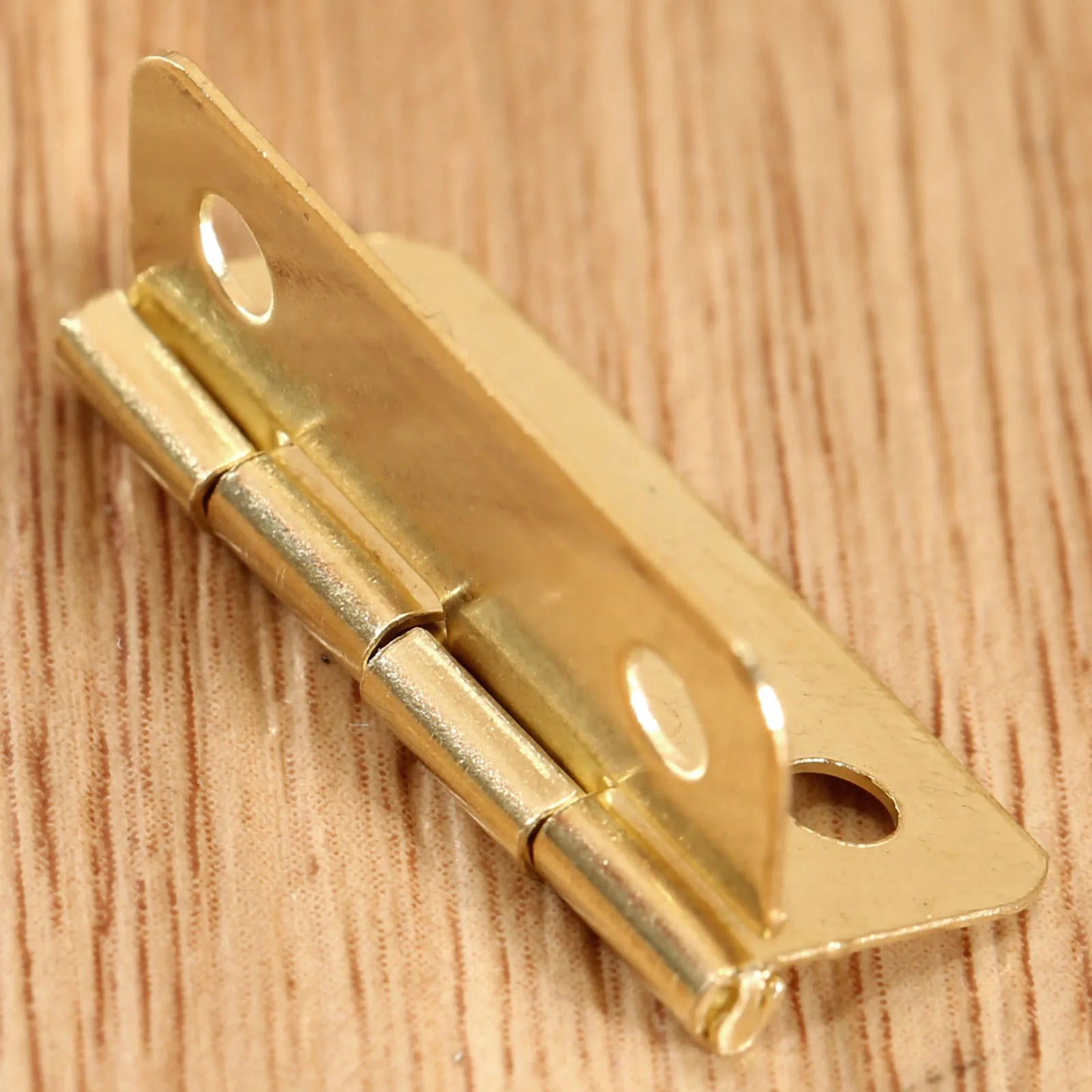 12 Goldscharniere für Möbel und Schmuckschatullen - Mini Retro