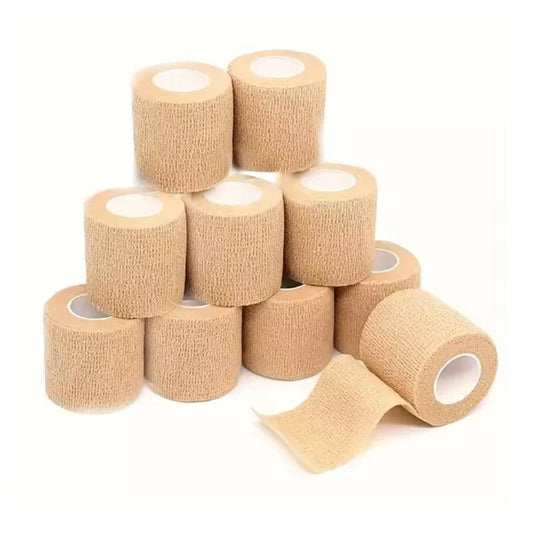 Selbstklebende elastische Hautfarben-Bandage, 10/20/50 Stk für sicheren Halt