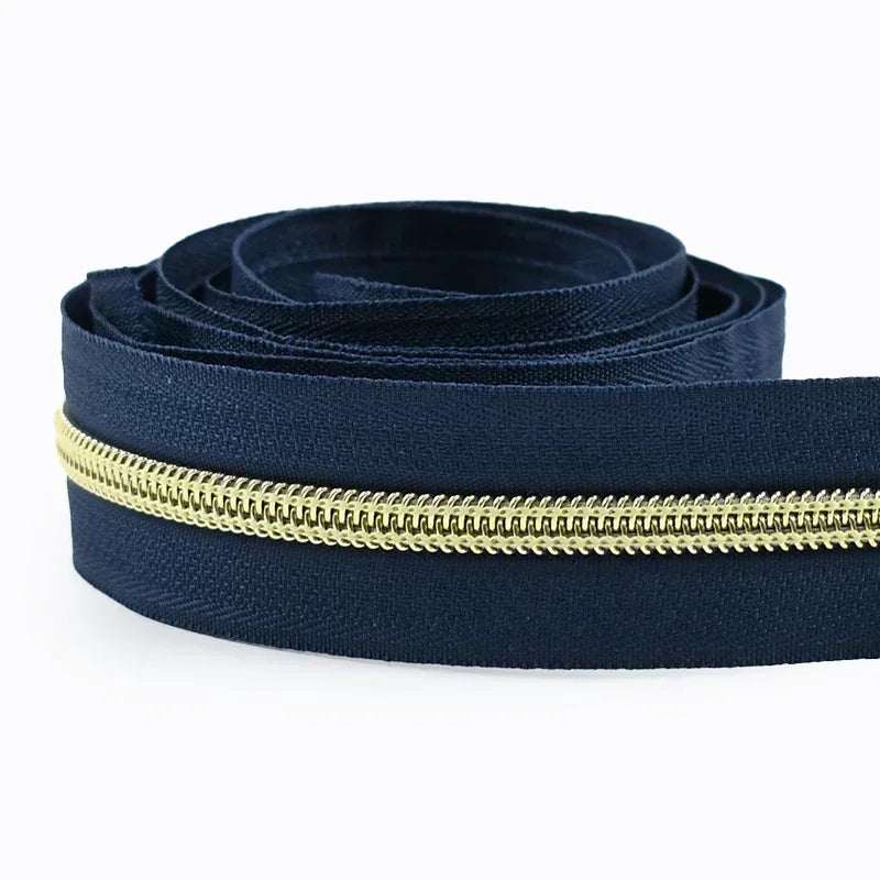 Nylon Reißverschluss Meterware DIY Kleidung Taschen Reparatur 5/10/20m Länge