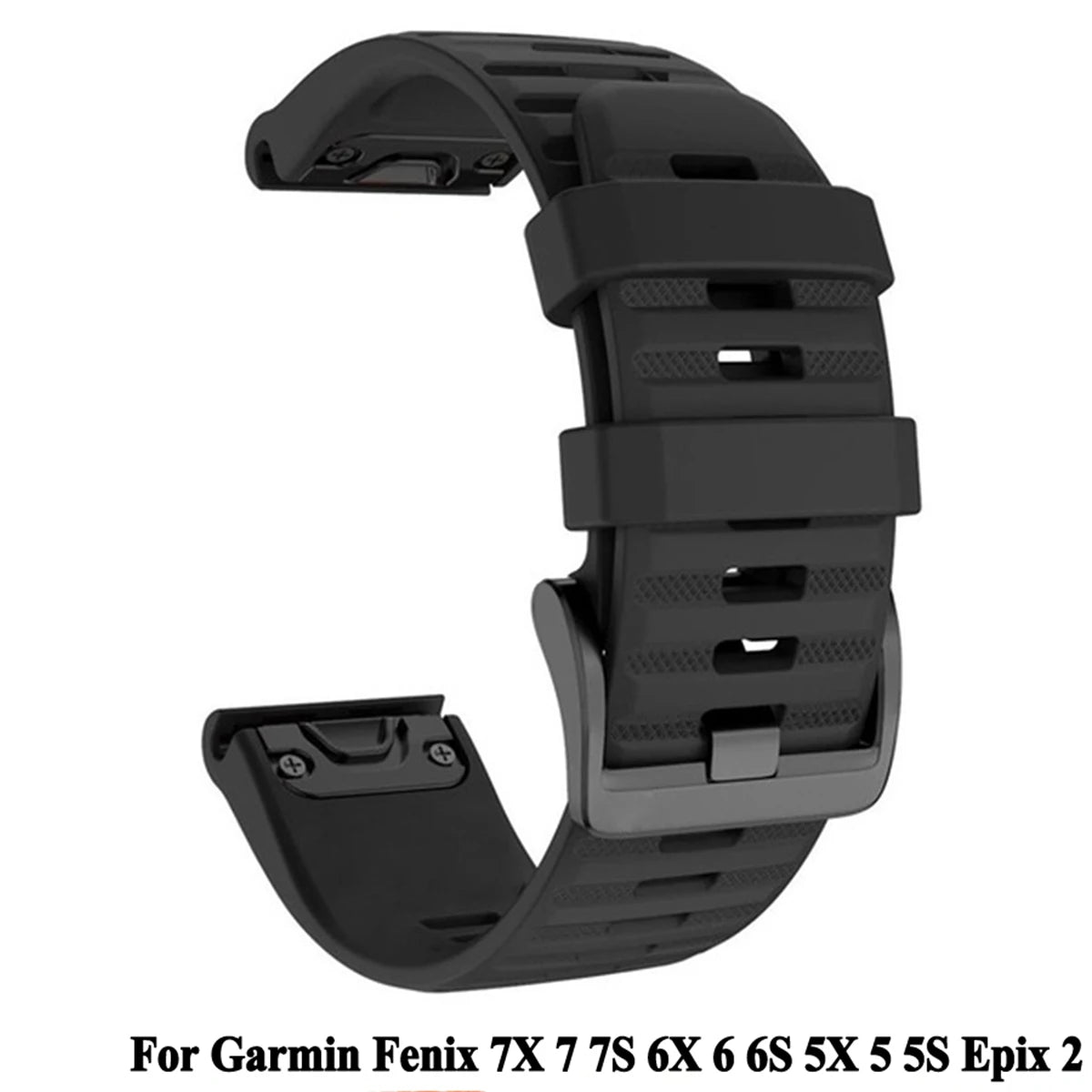 Silikon QuickFit Armband 22/26mm für sportliche Smartwatch-Nutzer