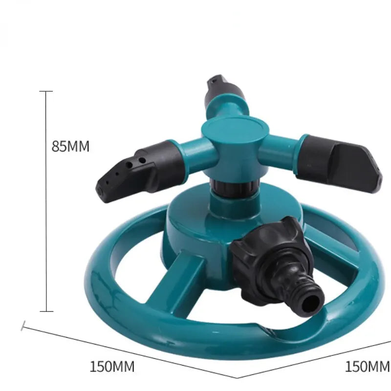 Effiziente 360° Sprinklerdüse Grün – Automatisch Rotierendes Gartenspray