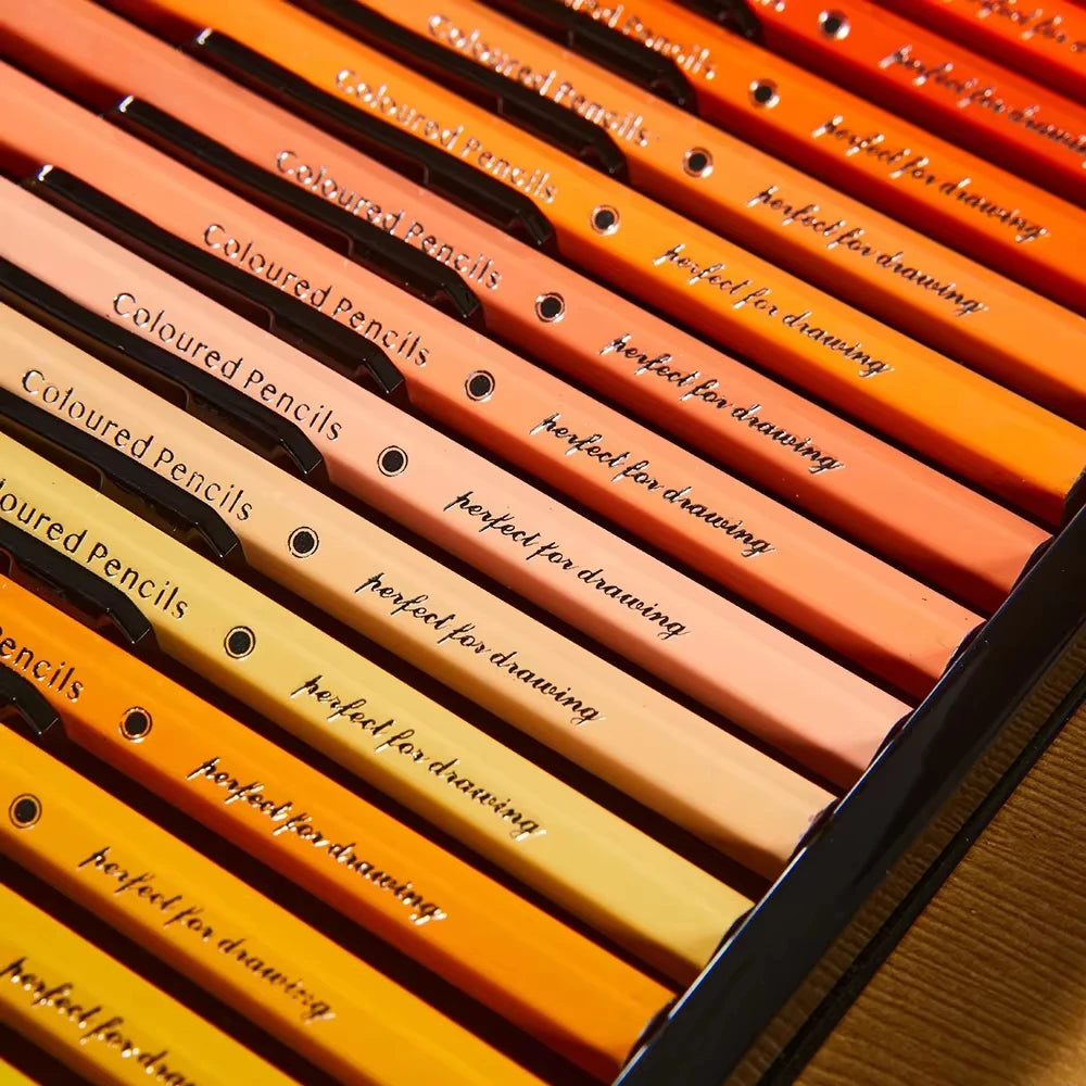 Buntstifte Set 12-72 Farben Ölbasiert Ideal für Künstler und Schule