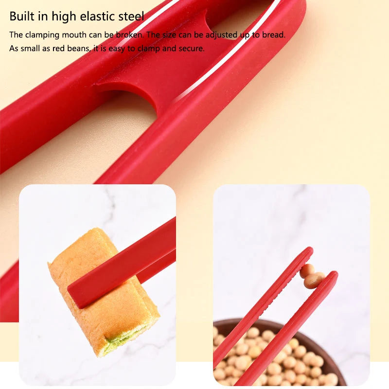 Vielseitige Anti-Rutsch Silikon-Zange 22 cm – Hitzebeständig für Grill - Küche