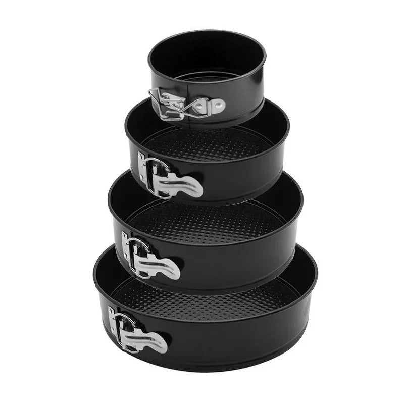 Antihaft-Kuchenform Rund mit Abnehmbarem Boden – Carbonstahl Backform