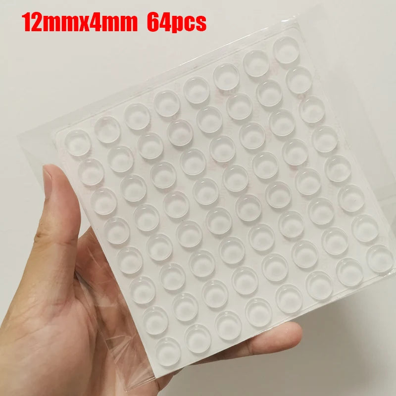 Selbstklebende rutschfeste Stoßstangen aus transparentem Silikon Puffer