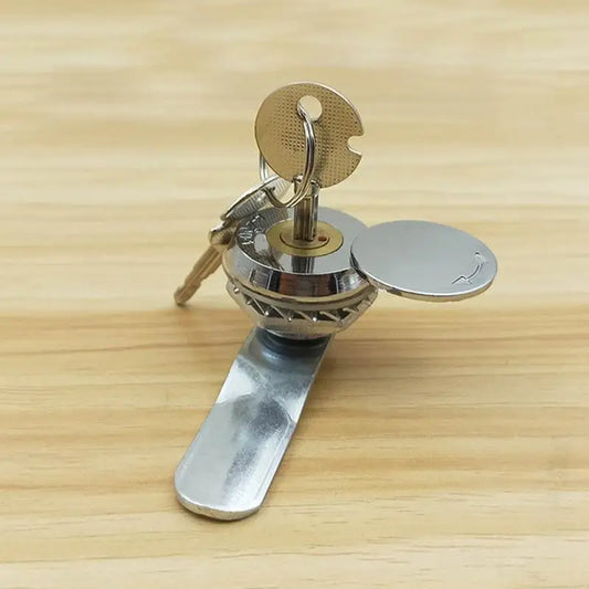 Robustes Schloss für Schränke und Schubladen mit zwei Schlüsseln