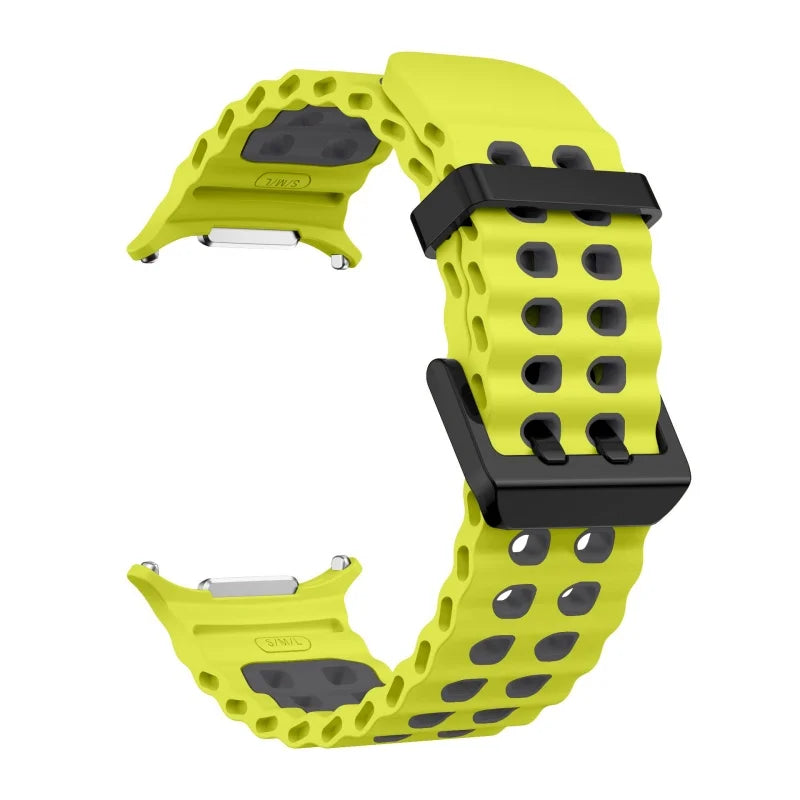 Marine Silikonarmband für Samsung Galaxy Watch Ultra 47 mm 2025 Modell