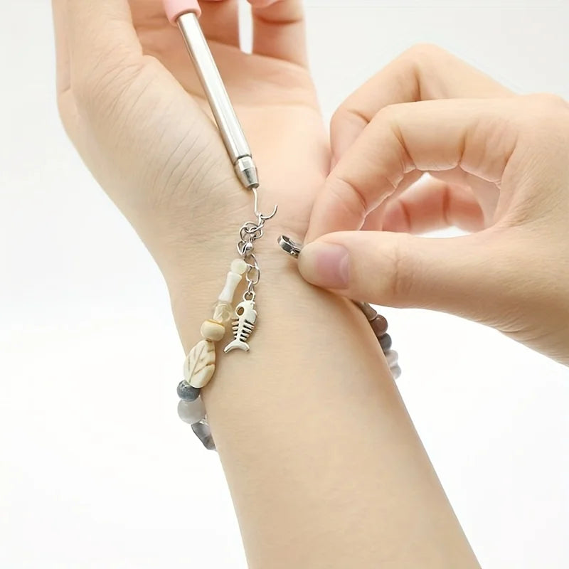 Präzise Edelstahl-Pinzette für Schmuck - Basteln – Vielseitig - Robust