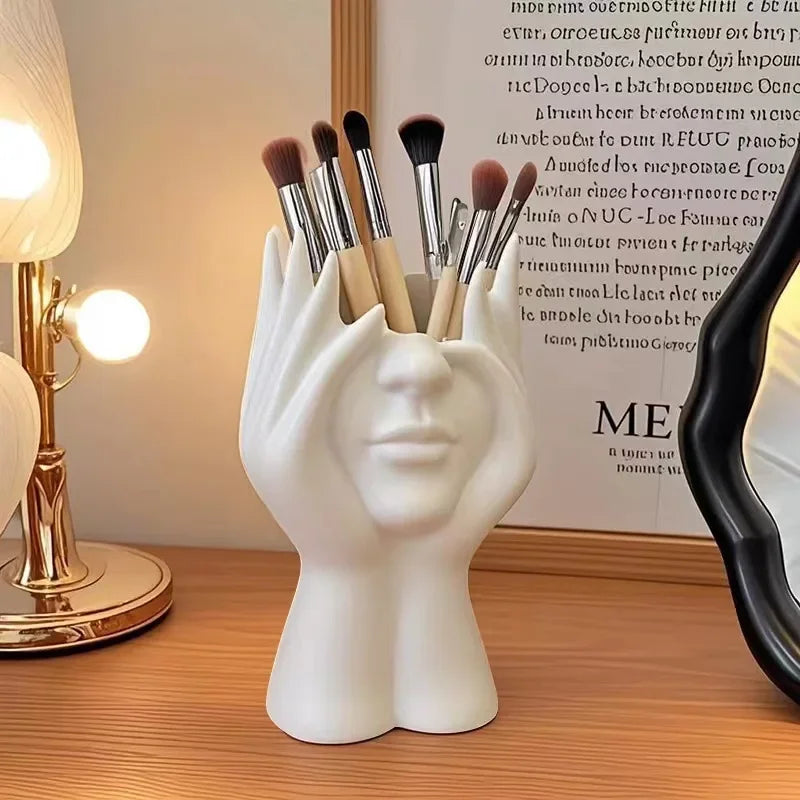 Kreativer Stifthalter Menschen Körper Design Multifunktional Büro Organizer