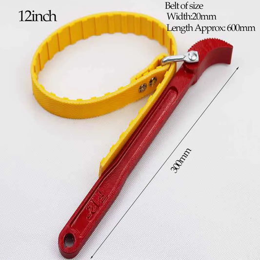 Multifunktionaler Werkzeug-Riemenschlüssel aus robustem Kohlenstoffstahl