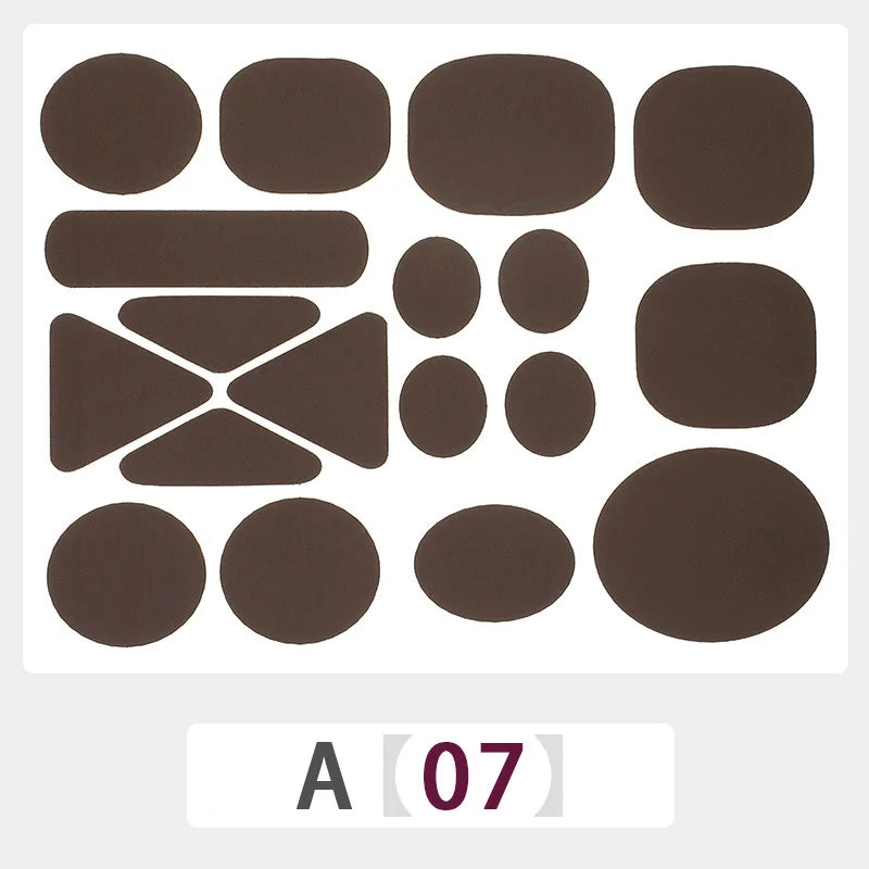 Selbstklebende Aufnäher 20x25mm zum Reparieren und Verzieren von Kleidung