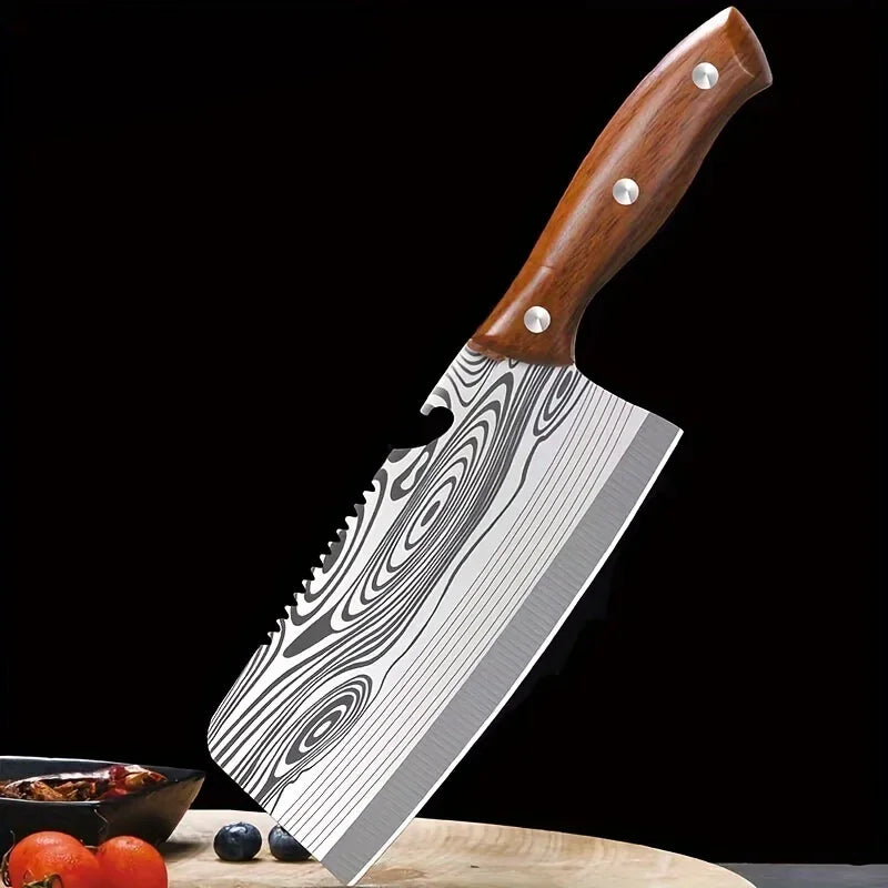 Präzises Edelstahl-Küchenmesser 29cm mit ergonomischem Griff – Komfort - Schärfe