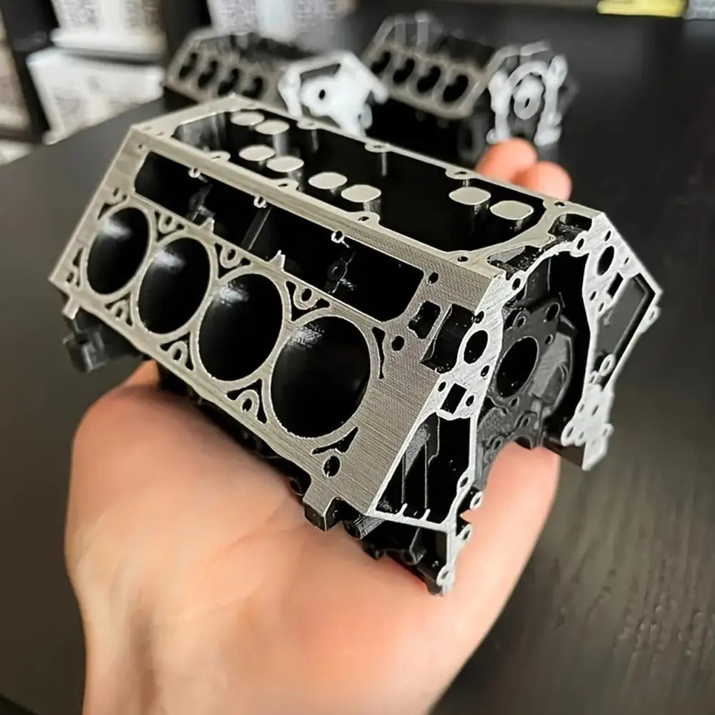 Kreativer Visitenkarte Stifthalter Auto Motor Design Büro Dekoration