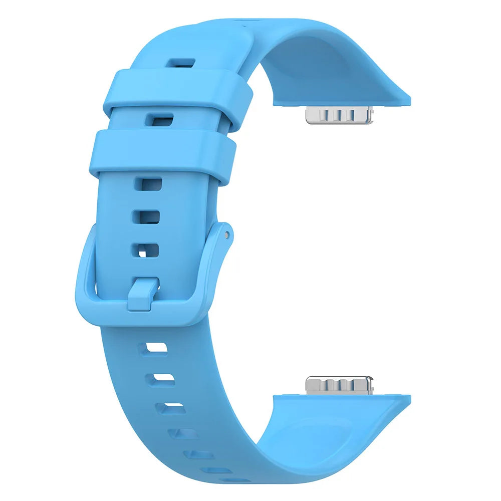 Flexibles Silikonarmband - transparente TPU-Hülle – Ersatz für Huawei Watch Fit 2