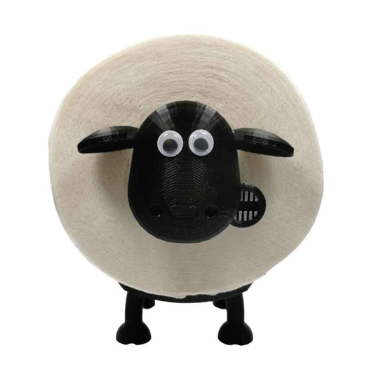 Schaf Toilettenpapierhalter nachhaltig und praktisch Badezimmerdeko