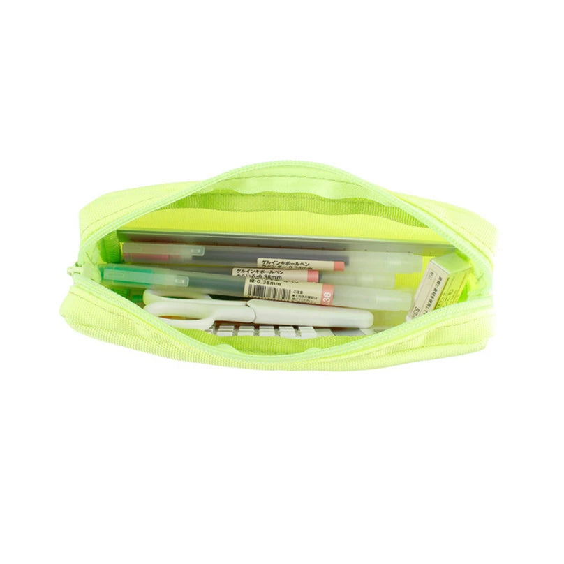 Robustes Polyester Federmäppchen 18,5x7,5x4 cm für Schule - Büro