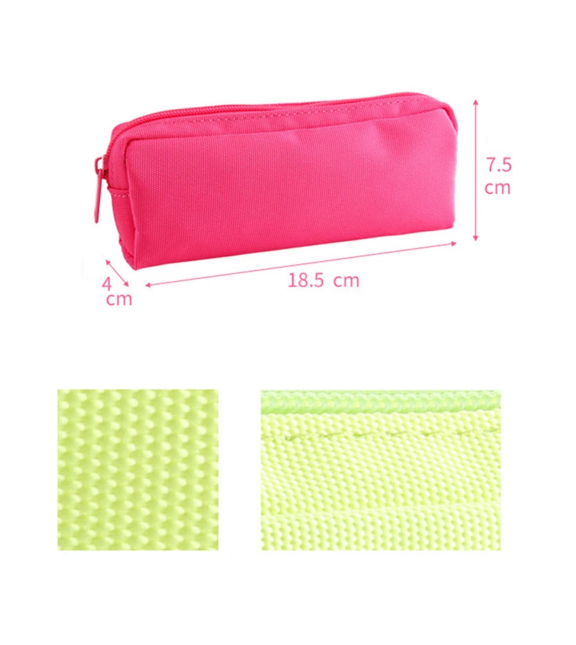 Robustes Polyester Federmäppchen 18,5x7,5x4 cm für Schule - Büro