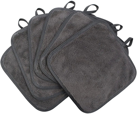 Wiederverwendbare Mikrofaser Gesichtstücher 6er Set 20x20 cm