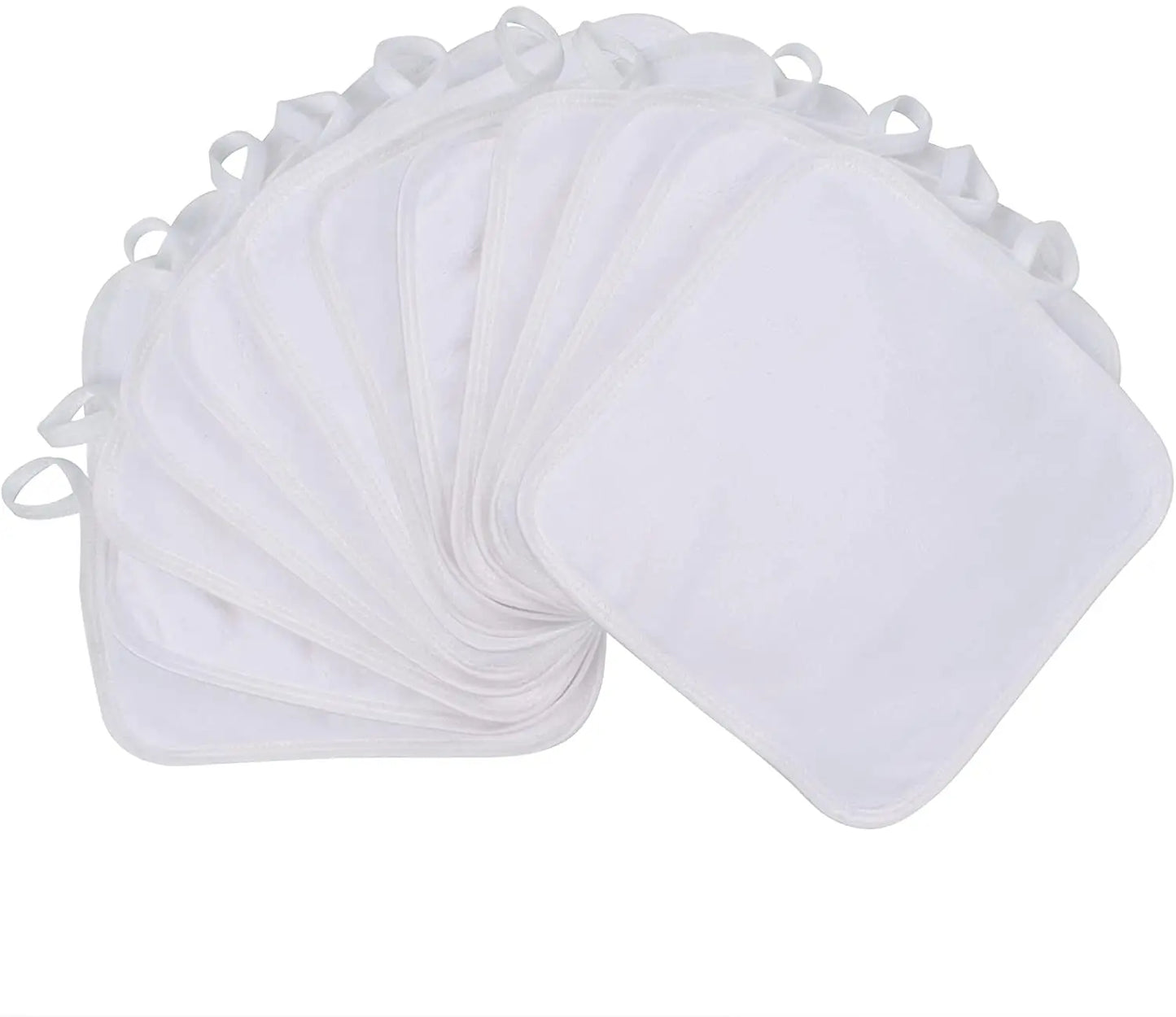 Wiederverwendbare Mikrofaser Gesichtstücher 6er Set 20x20 cm