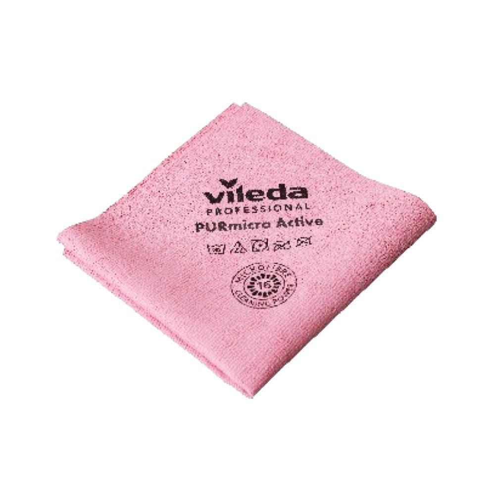 Vileda Professional PURmicro Active Microfasertuch 38 x 35 cm beschichtet