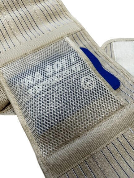 Rückenorthese zur Lendenstützung mit Stabilisierungsschienen