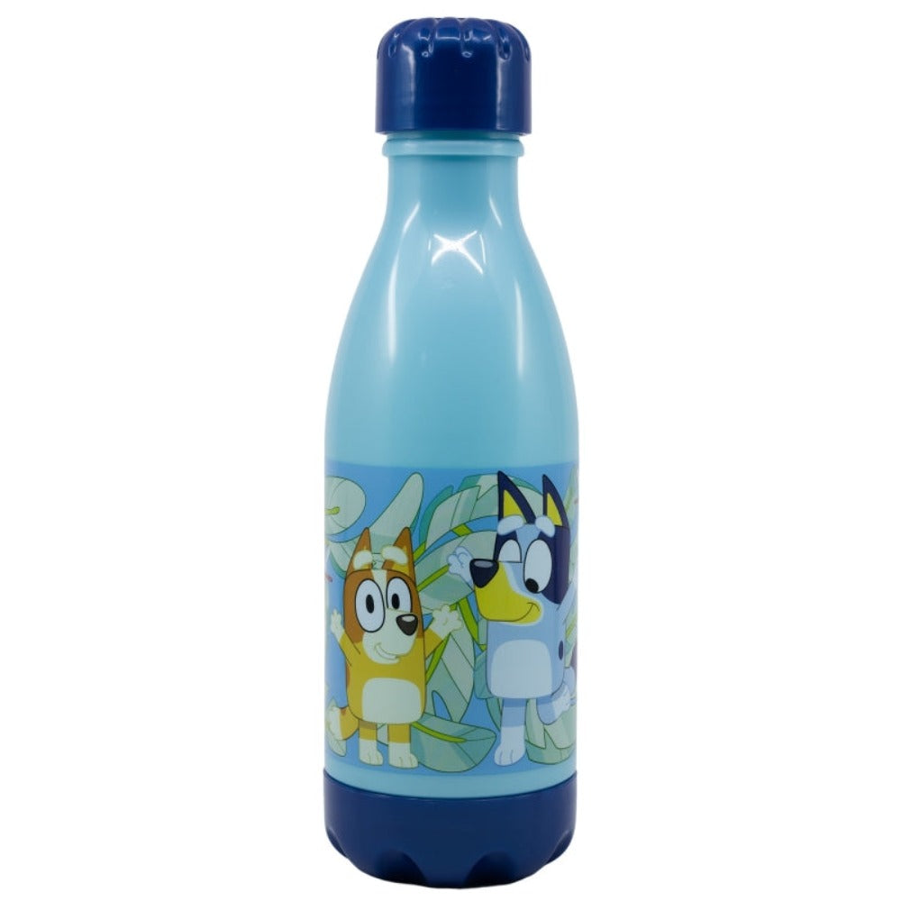Bluey Plastikflasche mit Schraubverschluss 560 ml Trinkflasche mit Motiv-Tinisu