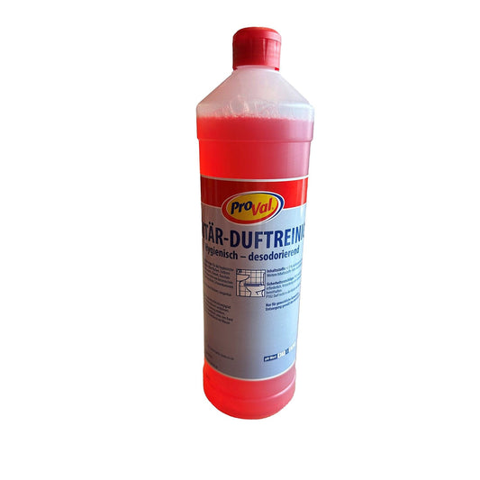 Schonender Sanitärreiniger mit Citrus-Kraft für säurefeste Oberflächen