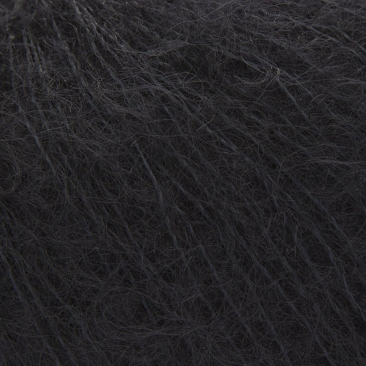 ggh Kid Mohairwolle Farbe Schwarz 101 Lacegarn