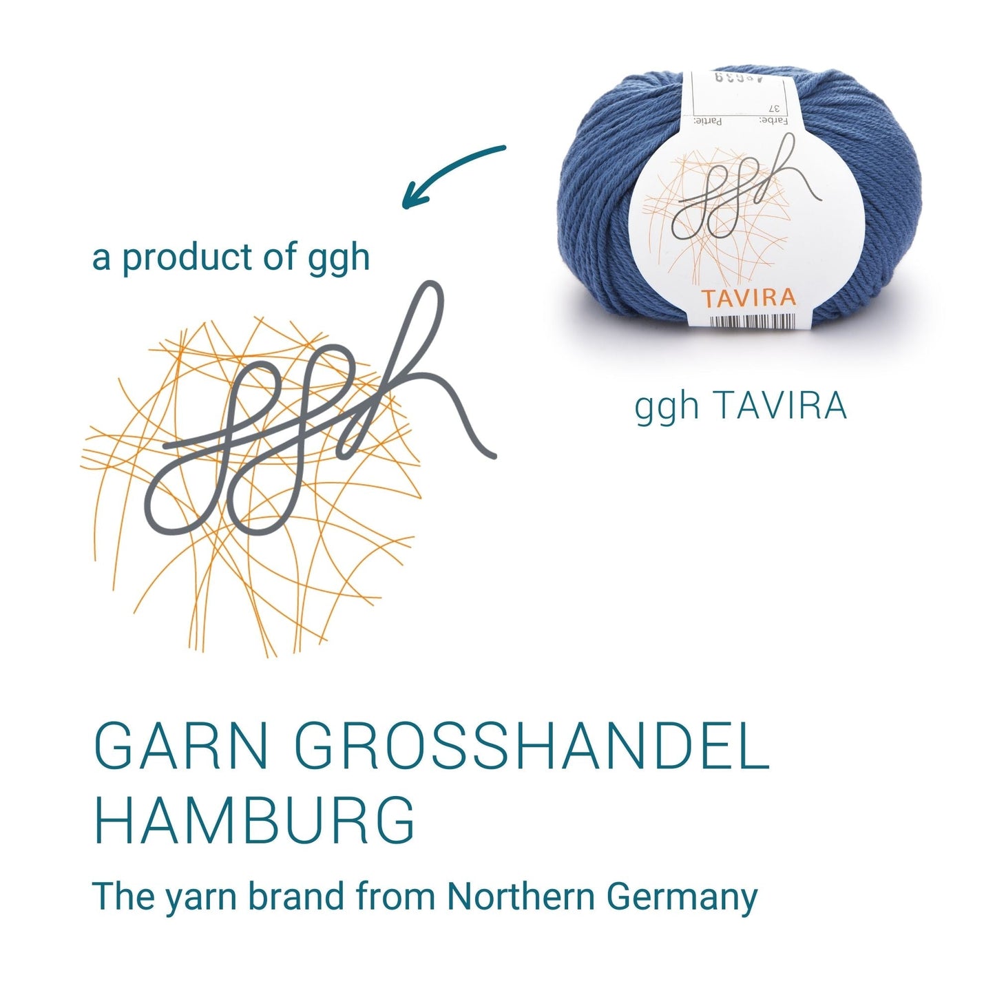 ggh Tavira 037 Weiches Indigo Strickwolle